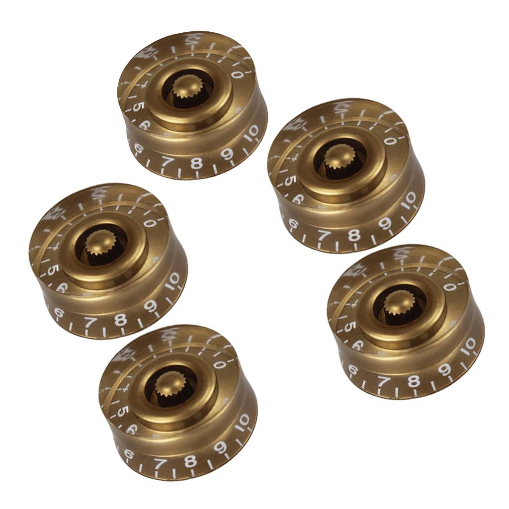 Sunnimix 4 Miếng Đàn Guitar Tốc Độ Nút Điều Khiển Cho Gibson LP Điện Phần Guitar