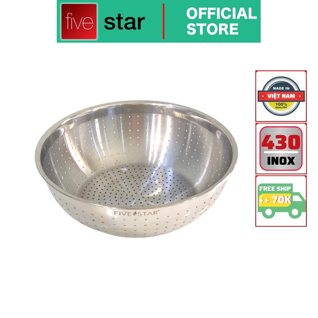 Rổ lưới inox cao cấp Fivestar 22cm / 26cm / 30cm