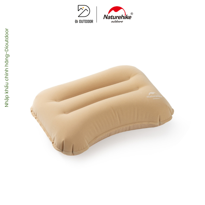 Gối Hơi Xếp Gọn Naturehike Nh21Zt002 Dã Ngoại Cắm Trại - Vàng Tự Nhiên