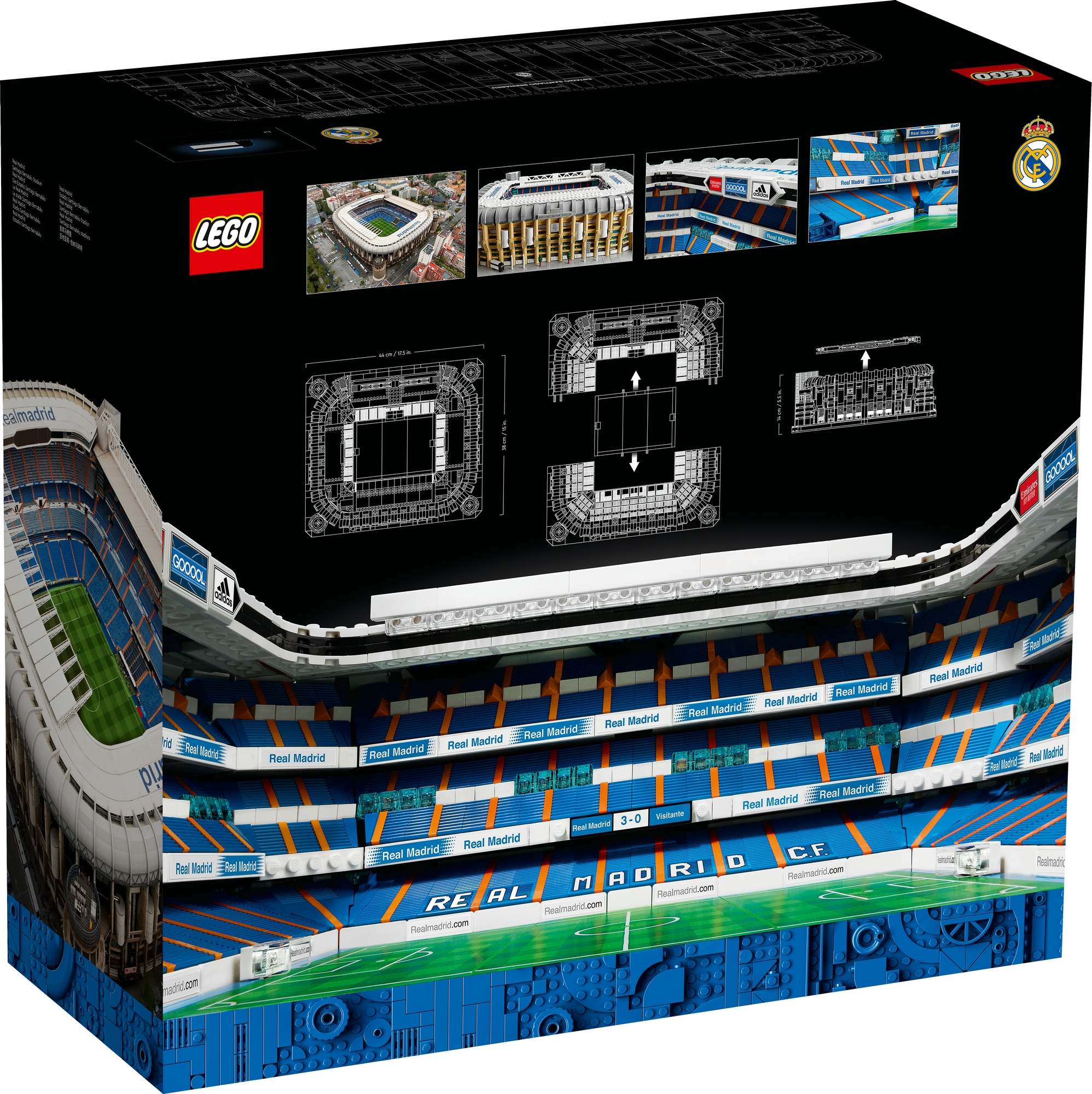 LEGO ADULTS 10299 Sân Vận Động Santiago Bernabéu - Real Madrid (5876 chi tiết)