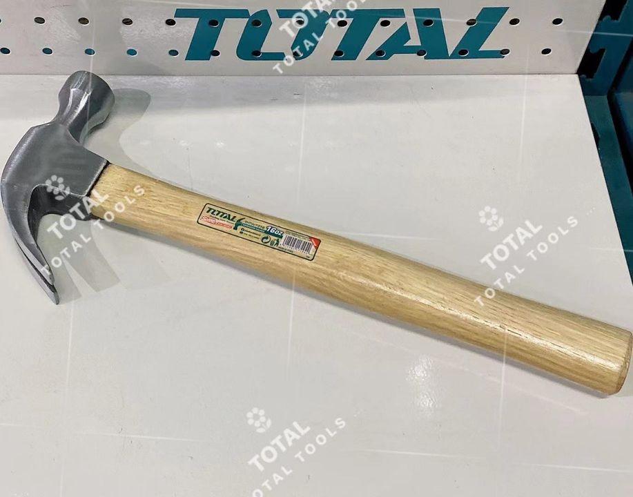 BÚA ĐÓNG NHỔ ĐINH CÁN GỖ 220G, 450G TOTAL THTW7308, THTW7316 - HÀNG CHÍNH HÃNG