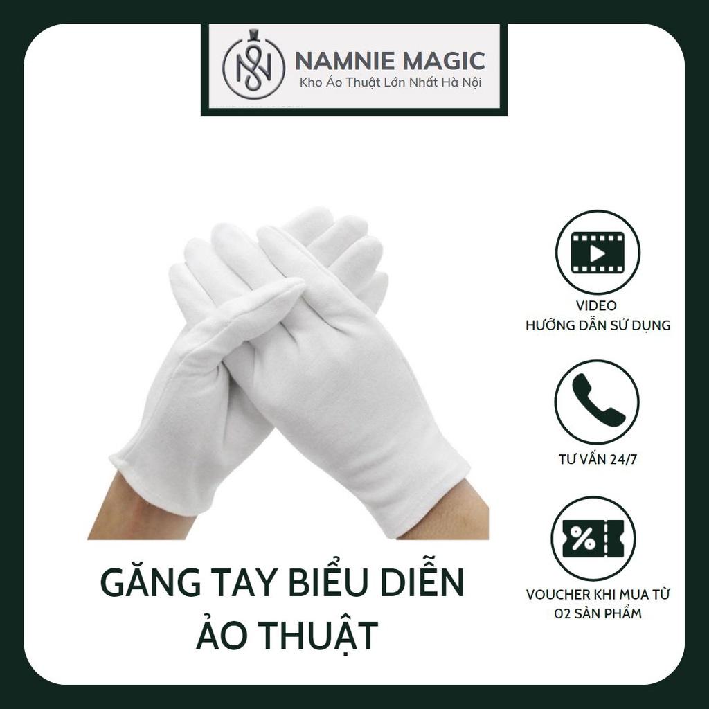 Găng Tay Ảo Thuật Vải Cotton Trắng Chụp Ảnh Sản Phẩm, Bảo Hộ, Biểu Diễn Ảo Thuật, Tuxedo