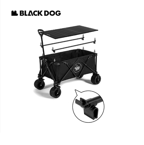 Xe kéo gấp gọn 4 chiều tháo rời bánh Blackdog BD-TC002