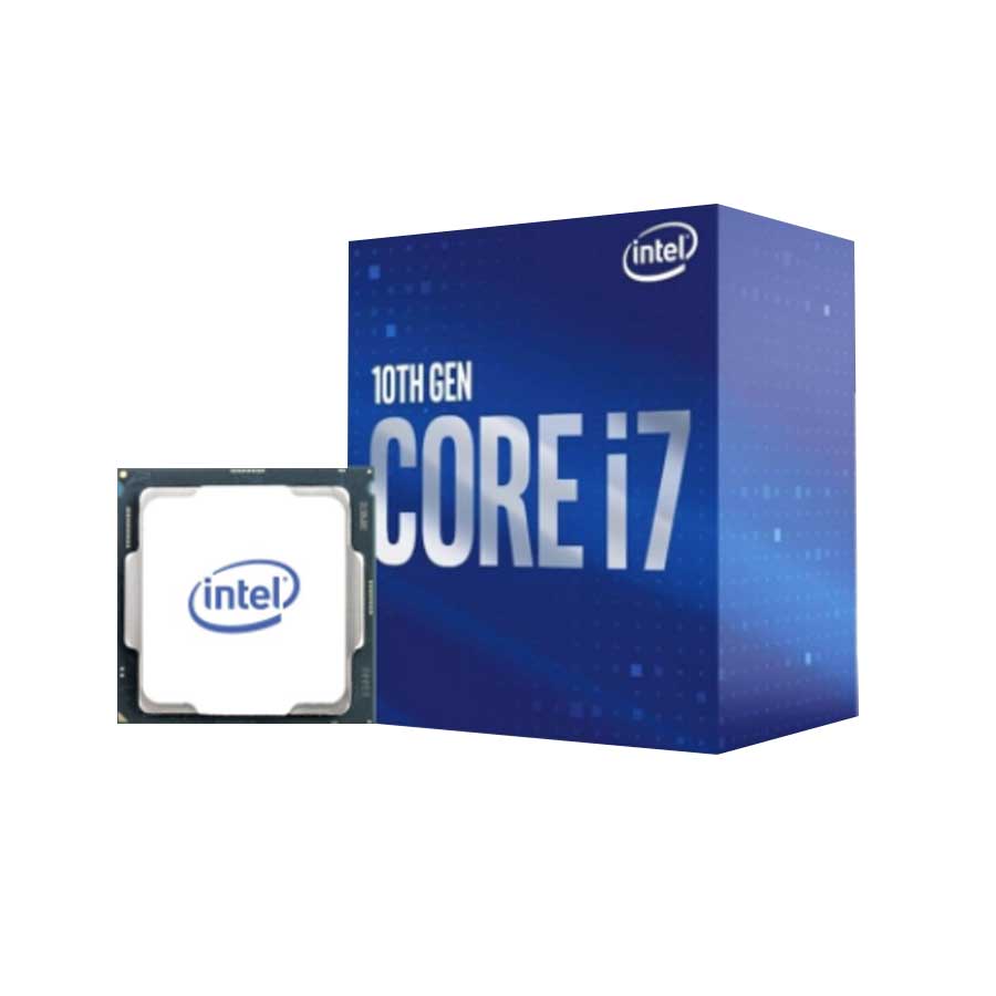 Bộ vi xử lý CPU Intel Core i7-10700F (2.9GHz turbo up to 4.8GHz, 8 nhân 16 luồng, 16MB Cache, 65W - Socket Intel LGA 1200) - Hàng Chính Hãng