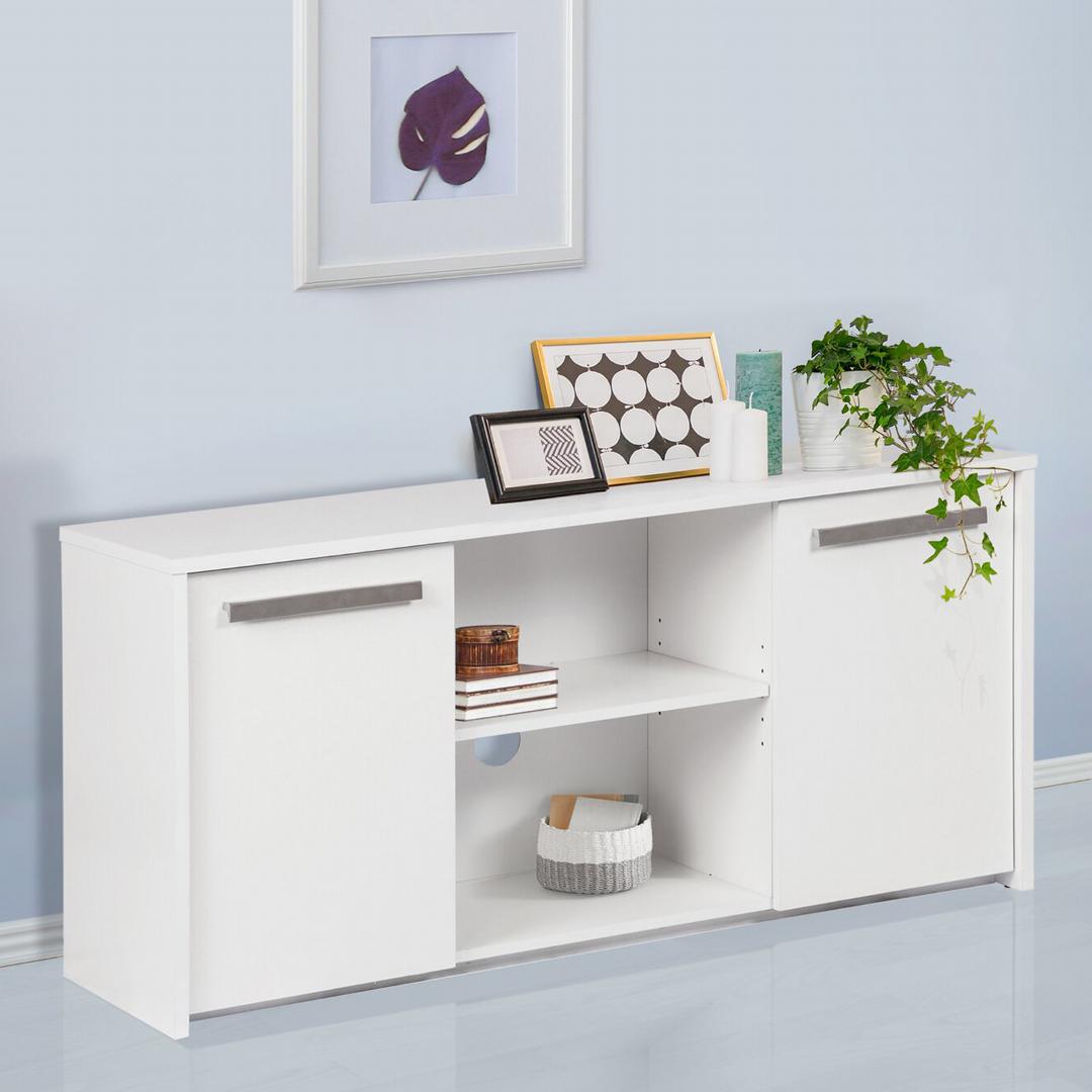 Bàn sảnh ra vào gỗ hiện đại SMLIFE Cornelius  | Gỗ MDF dày 17mm chống ẩm | D150xR40xC62cm - Màu