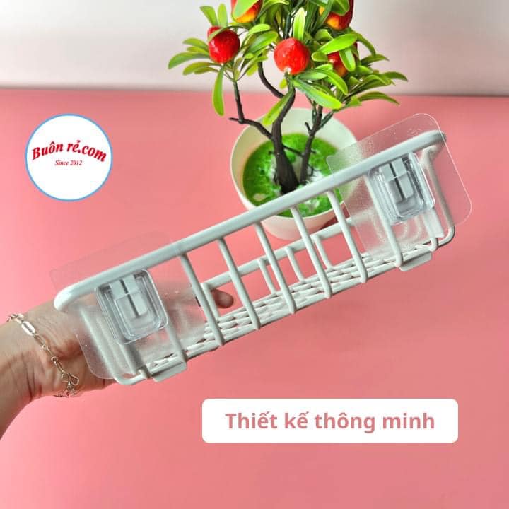 KHAY LƯỚI DÁN TƯỜNG ĐỂ XÀ PHÒNG, RẺ RỬA BÁT TIỆN LỢI