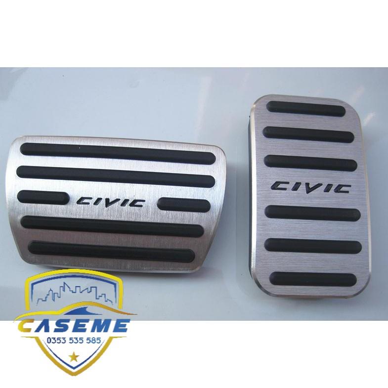 Ốp Chân Phanh Chân Ga Xe Honda CIVC 2015 đến 2021 cao cấp