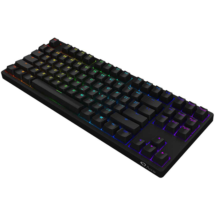 Bàn phím cơ AKKO 3087S RGB – Black (Cherry switch) - Hàng chính hãng