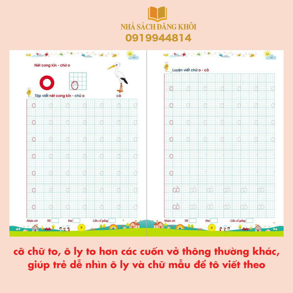 Sách - Bé Tập Tô, Tập Viết Chữ To Cho Bé Từ 4-6 Tuổi