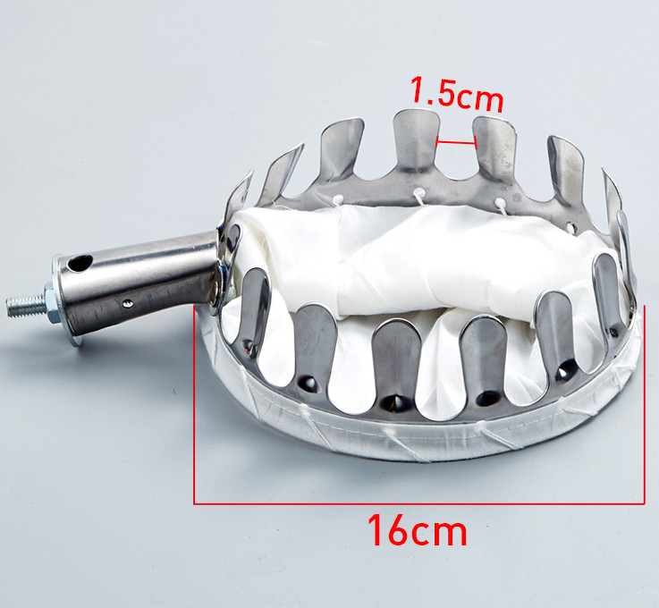 Dụng Cụ Hái Trái Cây Trên Cao Kèm Túi Vải KUNBE Chuẩn Size 16 Cm, Vợt Hái Quả Bằng Kim Loại Siêu Chắc - Hàng Loại 1