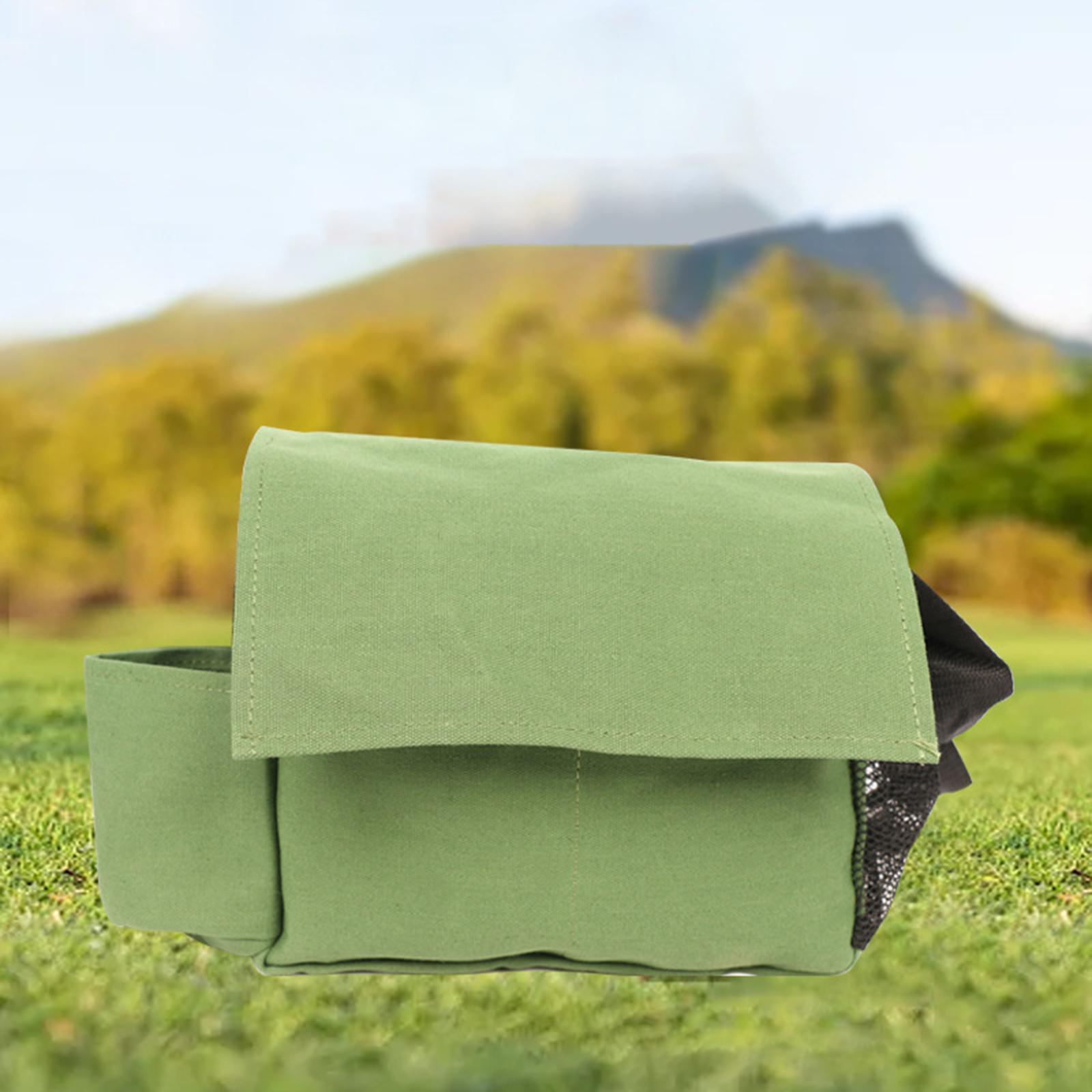 Portable Golf Ball Bag Pouch Golfers Gift Organizer Belt Waist Bag Container