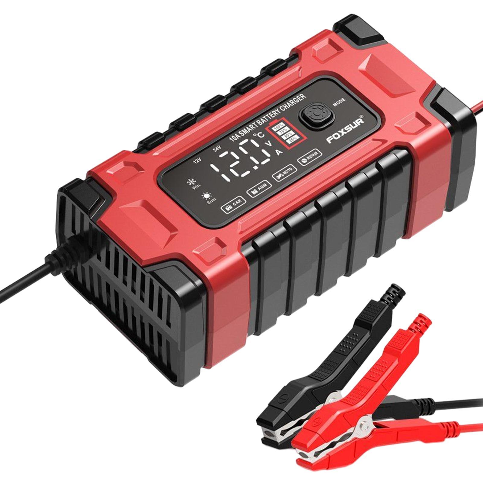 Car Battery Charger Battery Maintainer for Marine Motorcycle