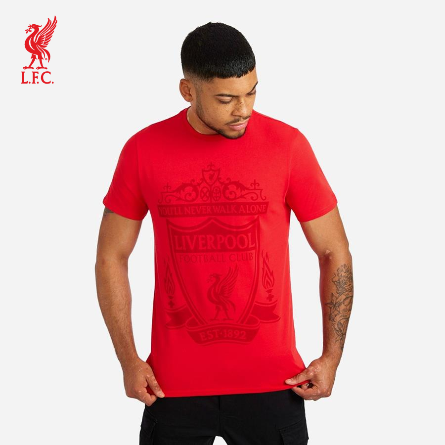 Áo thun tay ngắn thể thao nam Lfc Crest - A21TR24