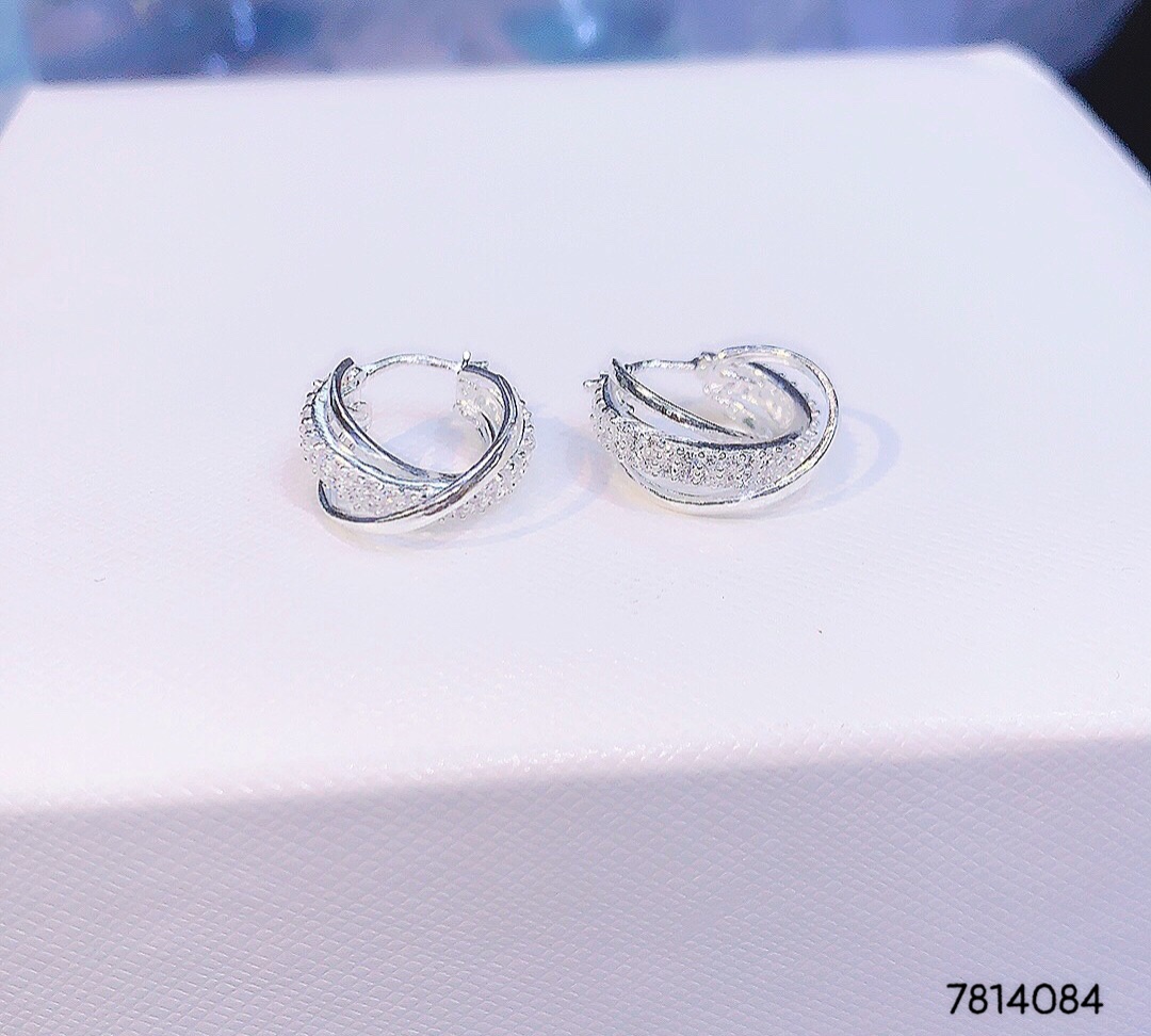 Khuyên Bạc nữ vòng xoắn