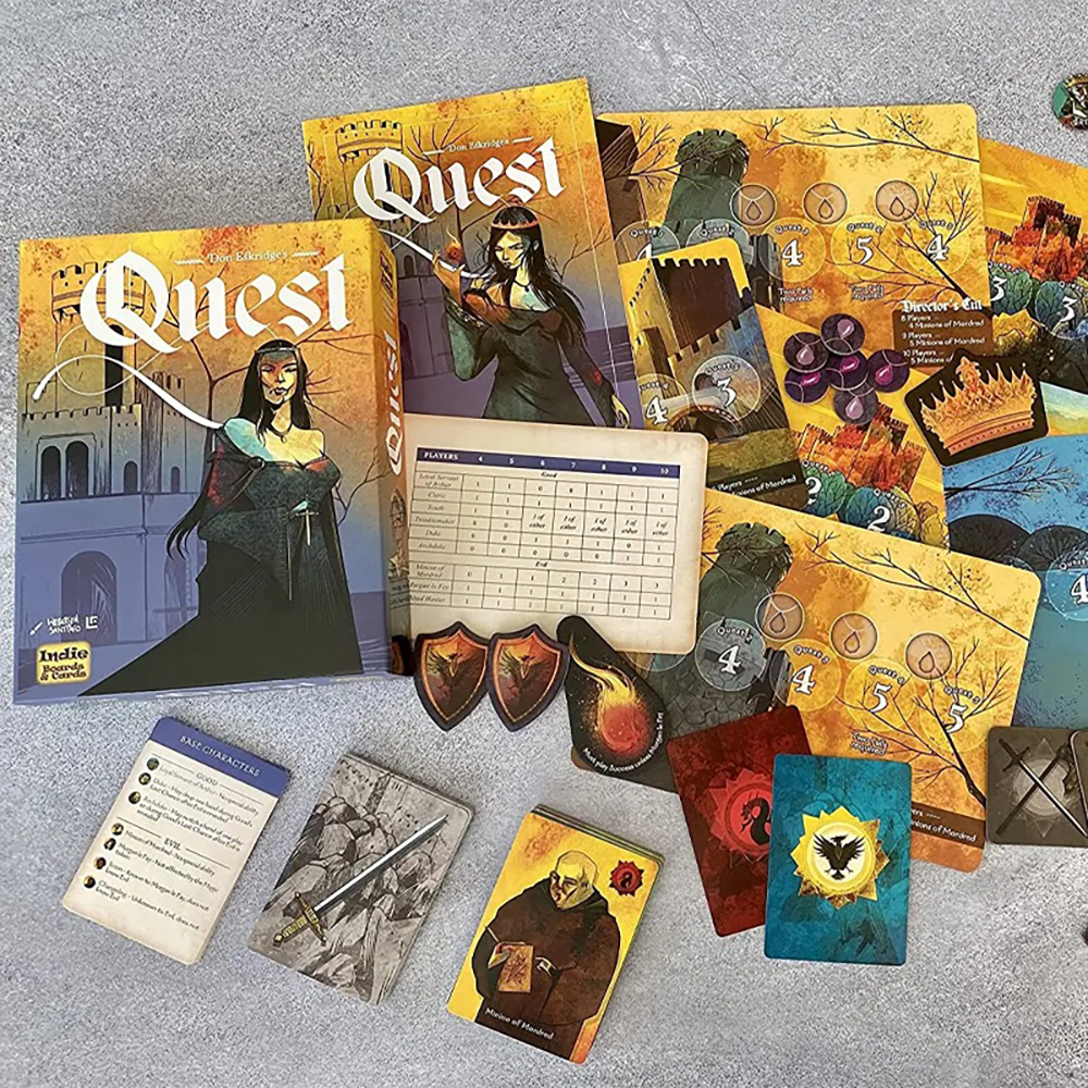 Bộ Trò Chơi Board Game Quest Vui Nhộn Tiếng Anh