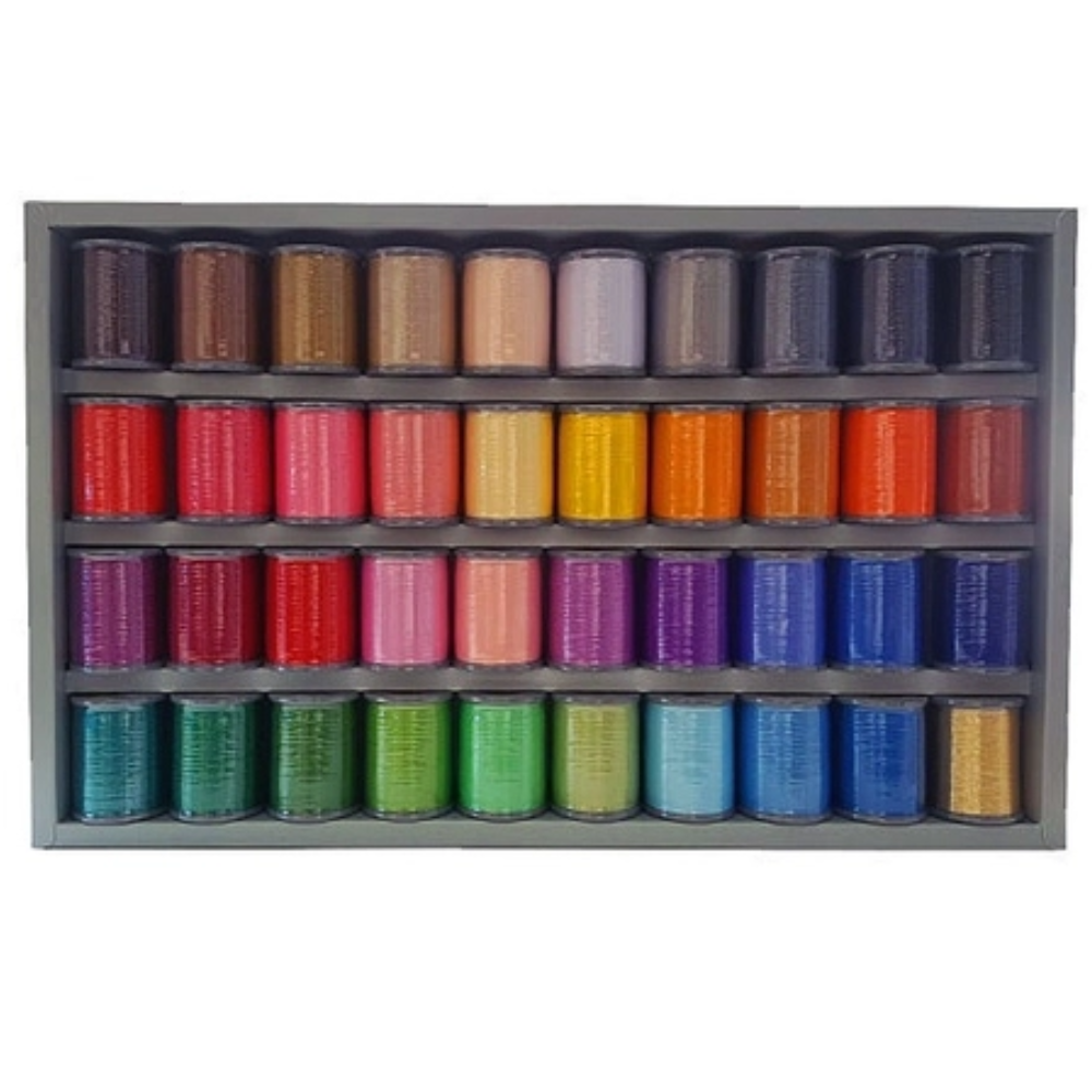 Chỉ Thêu Brother 40 Màu ETS-40N - Hàng chính hãng