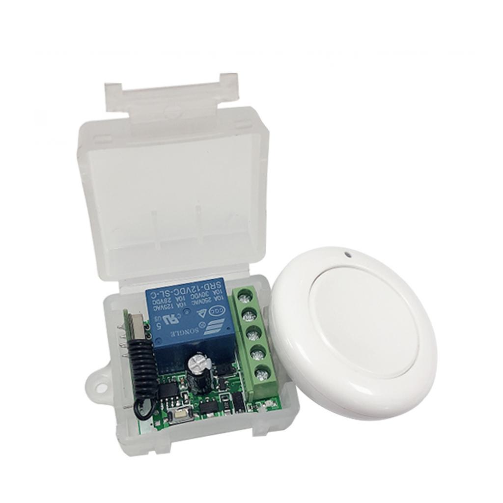 DC 12V 1 Channels Remote Control Switch Control Wireless RF Relay 1 Receiver With 1 Transmitter B