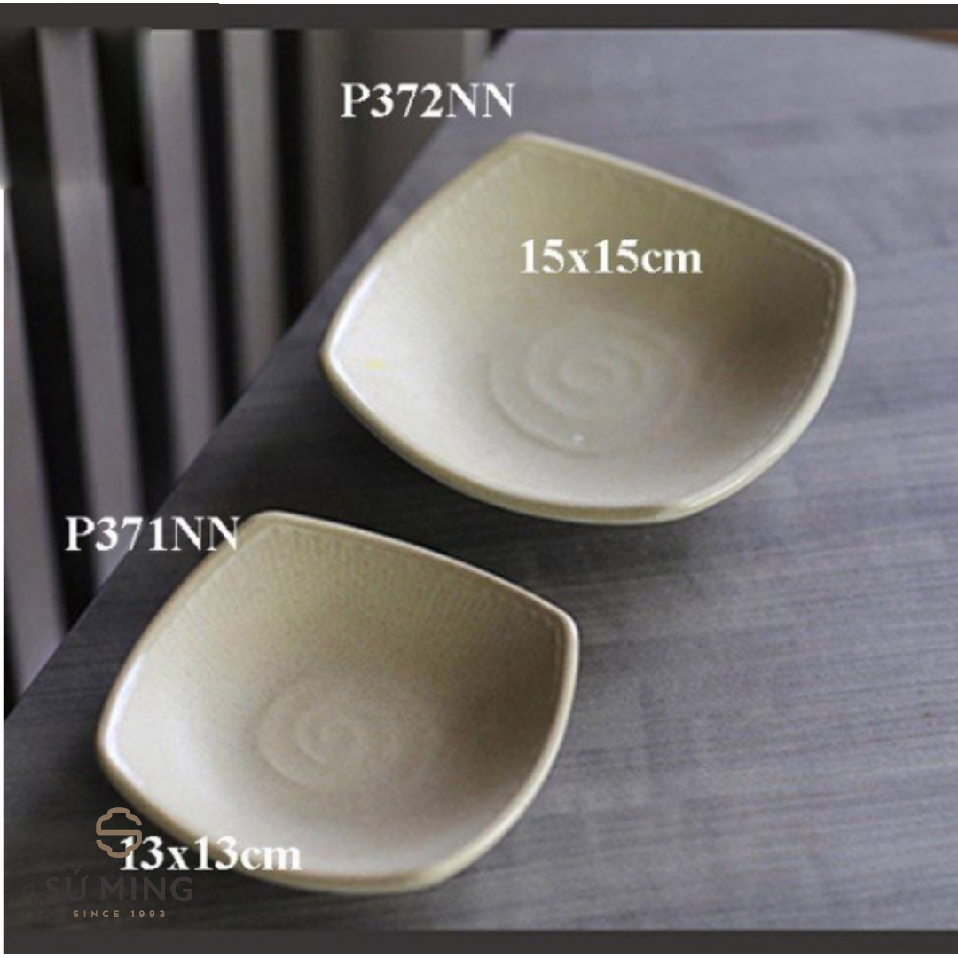 Đĩa Vuông Nhựa Melamine Cao Cấp Dùng Trong Nhà Hàng, Quán Ăn