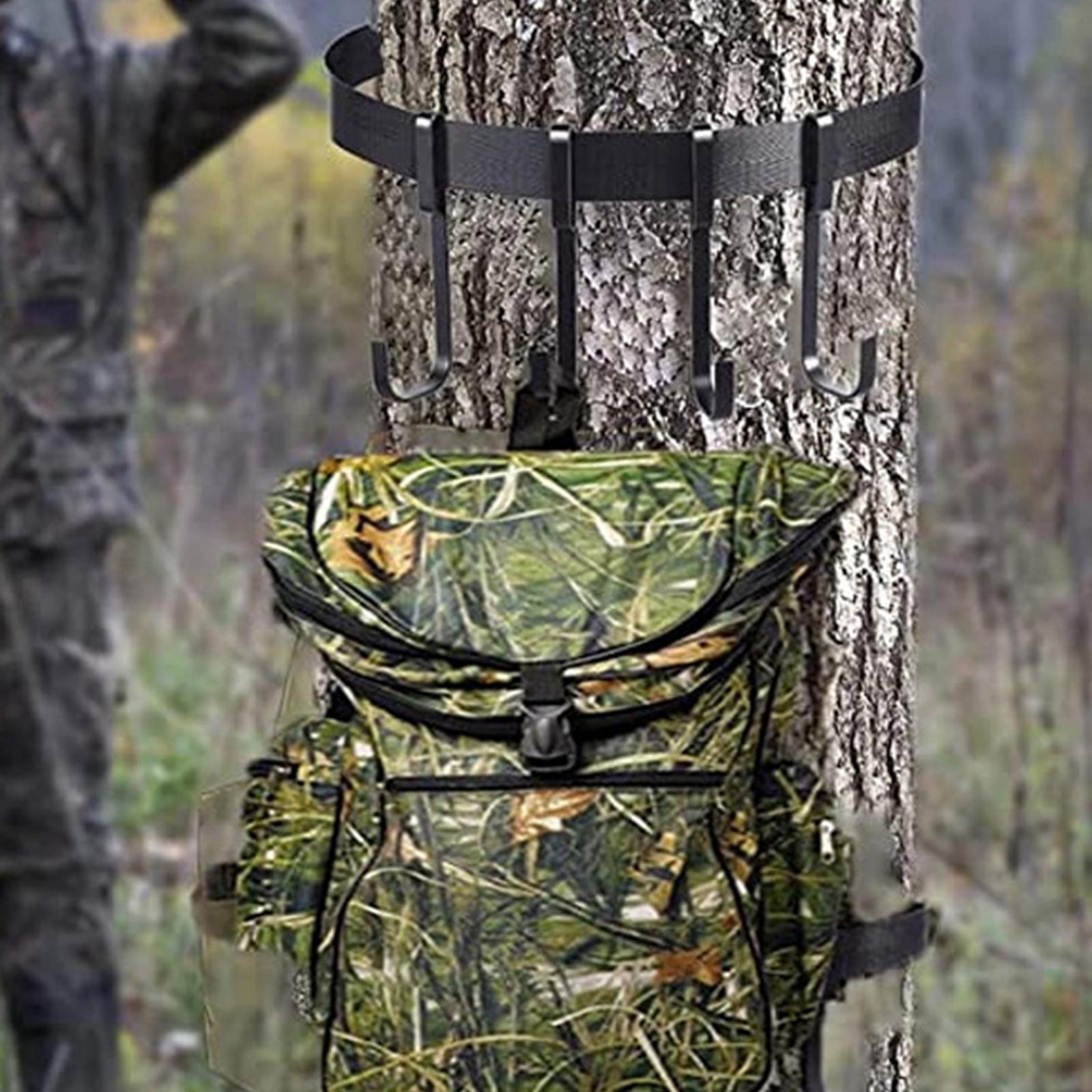 Tree Stand Strap Hangers Stainless Steel Hooks for Hunting Gears Binoculars