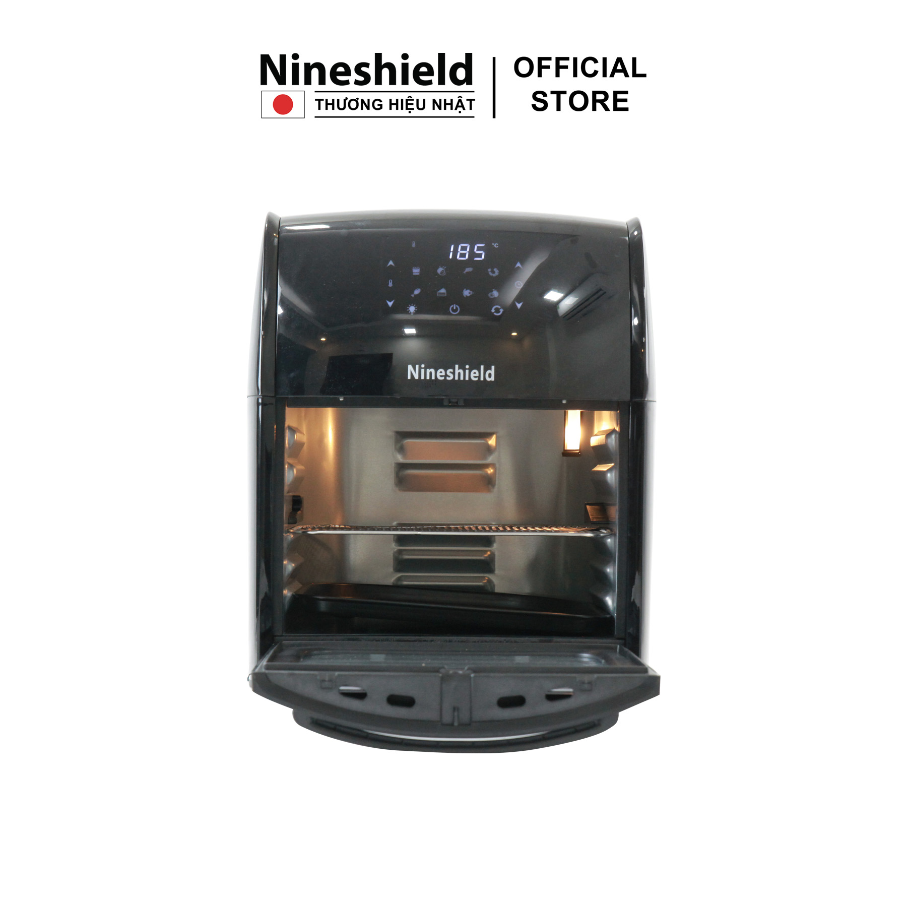 Nồi chiên không dầu 12.5L Nineshield KB-1200 - Hàng chính hãng