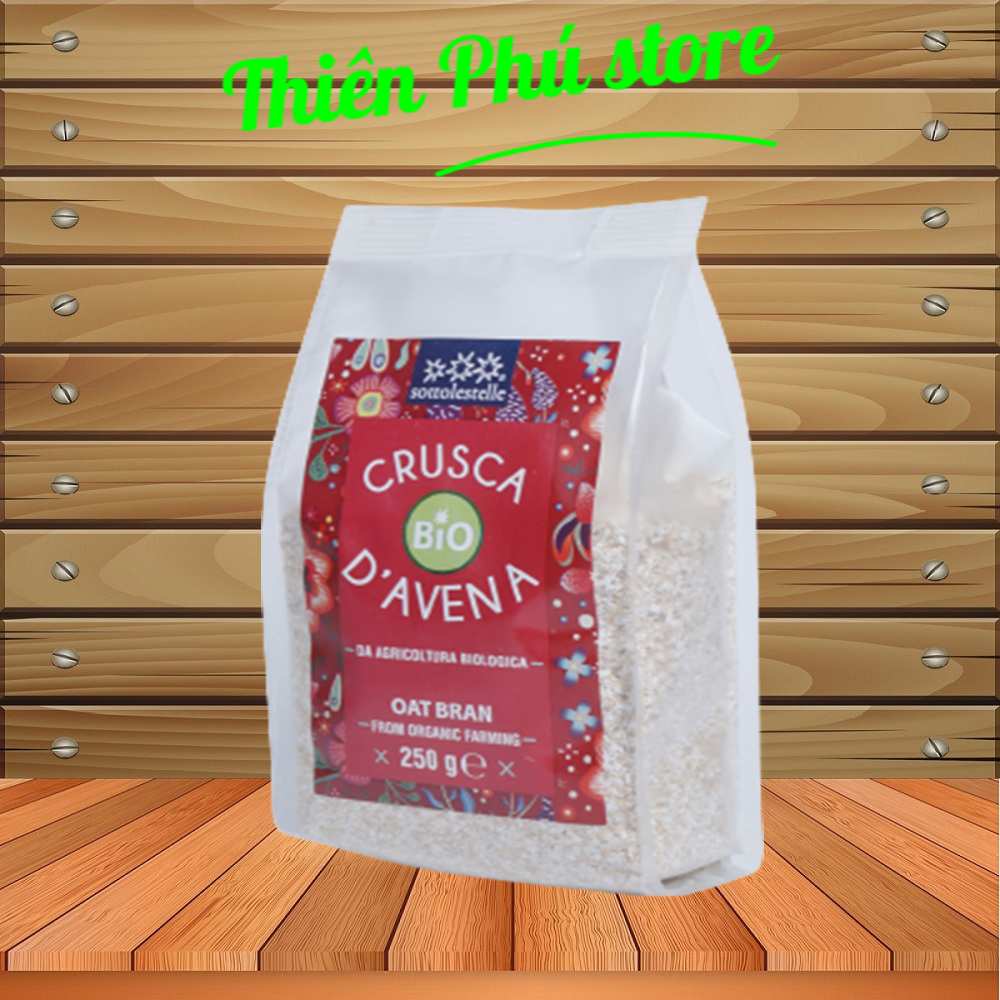 Cám Yến Mạch Hữu Cơ 250g Sottolestelle Organic Oats Bran