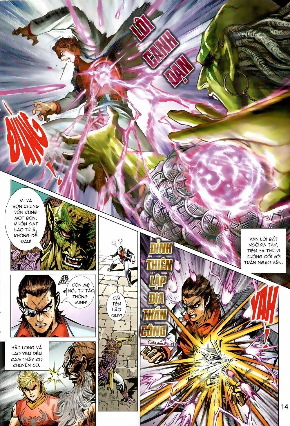 tân tác long hổ môn chapter 819 14