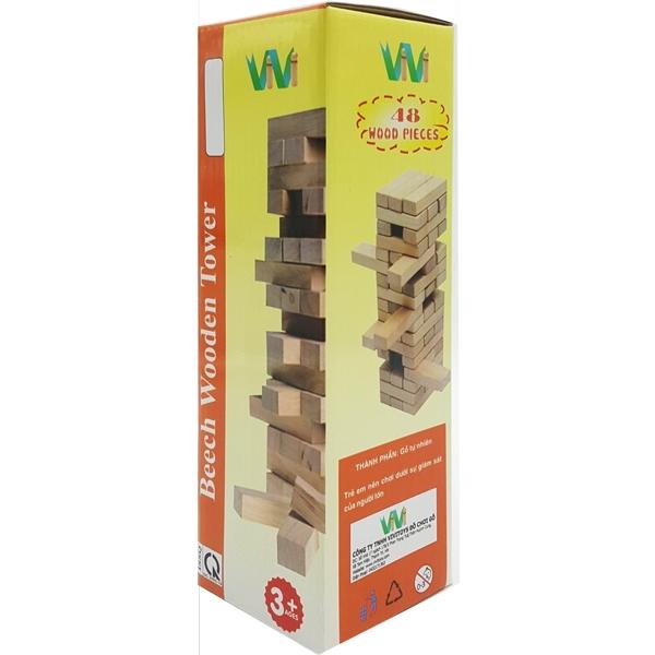 Đồ Chơi Rút Gỗ Vivi 719 (48 Chi Tiết)