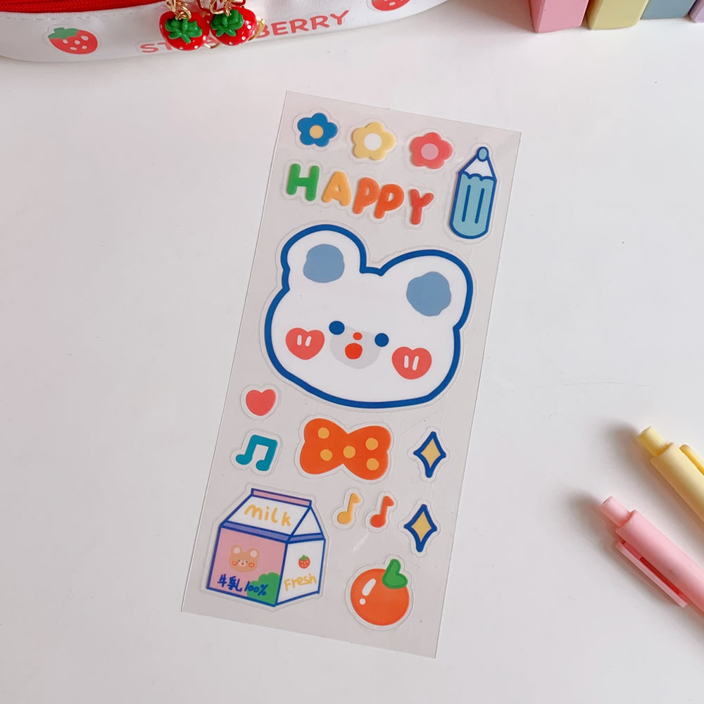 Sticker Dán Đa Năng Nhiều Màu Sắc Siêu Xinh, Cute