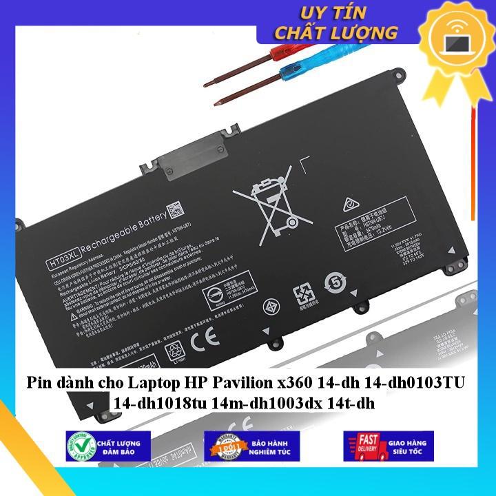 Pin dùng cho Laptop HP Pavilion x360 14-dh 14-dh0103TU 14-dh1018tu 14m-dh1003dx 14t-dh - Hàng Nhập Khẩu New Seal
