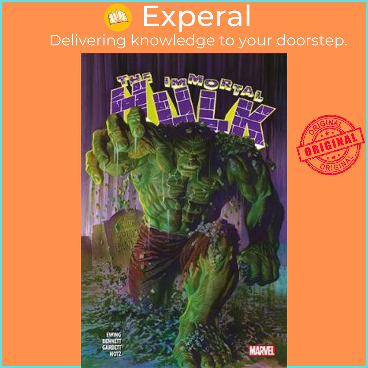 Sách - The Immortal Hulk Omnibus by Al Ewing (UK edition, paperback)