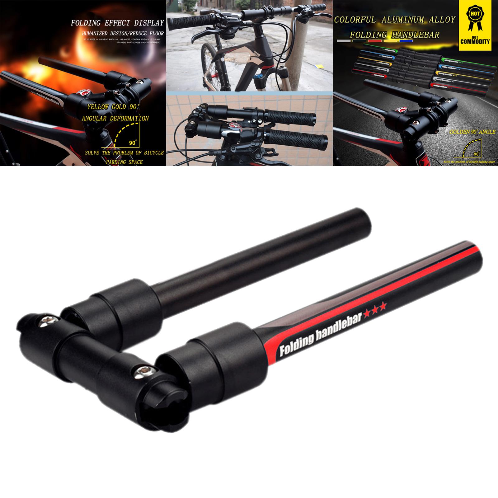 Bike Folding Handlebar Aluminum Alloy Electric Scooter MTB Road Bicycle Handlebars Quick Release Foldable Handle Bar 31.8mm/25.4mm