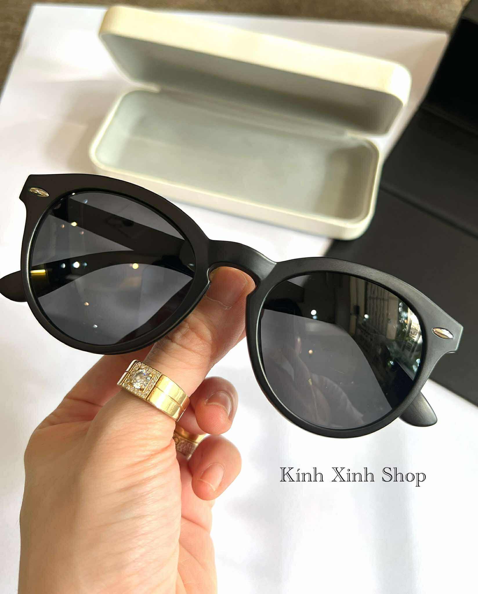 Kính Râm Cận, Gọng Kính Cận Mắt Tròn 2 Lớp Đa Năng Đi Ngày Và Đêm