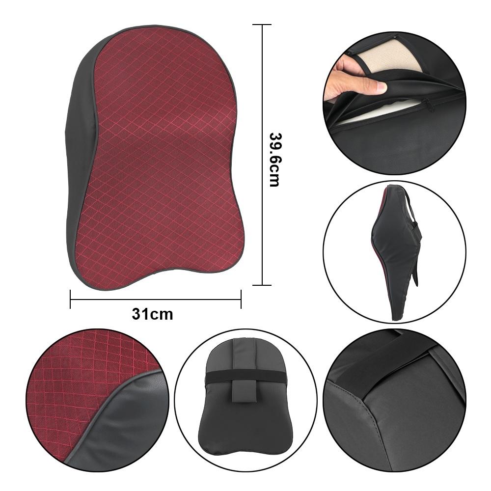 Giá đỡ cổ bằng mút hoạt tính 3D có thể điều chỉnh gắn ghế ngồi xe hơi
