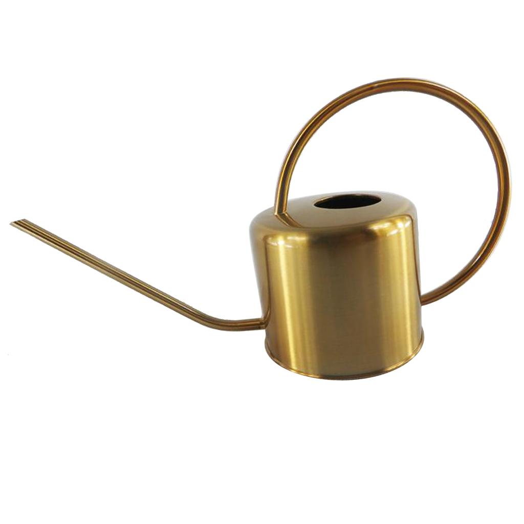 1.3L Bình Thép Không Gỉ Tưới Cây Nồi Hiện Đại Phong Cách Hoa Vật Có Tưới Cây