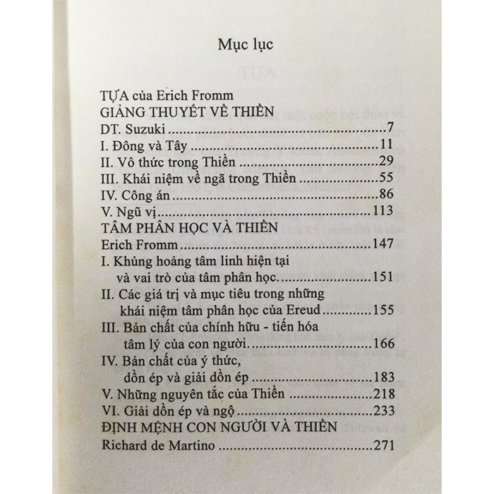 THIỀN &amp; PHÂN TÂM HỌC