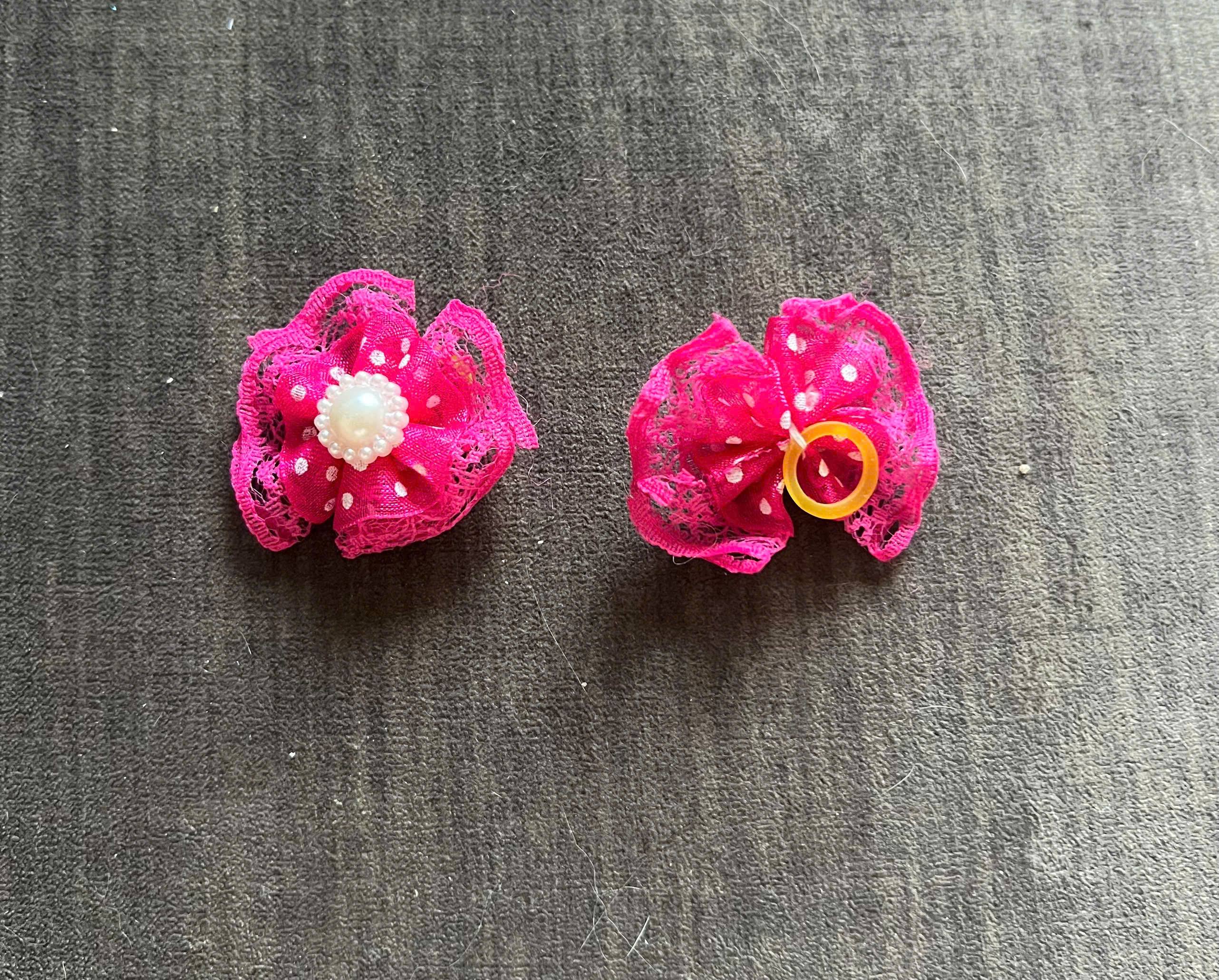 NƠ KẸP TÓC SANG TRỌNG NHIỀU MÀU DỄ THƯƠNG MÃ 17 XINH XẮN CHO THÚ CƯNG CHÓ MÈO