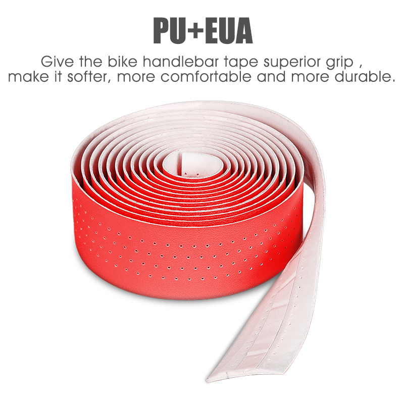 Dây Quấn Ghi Đông Xe Đạp Bằng Da PU Có Lỗ Thoáng Khí Cho Xe Đạp MTB