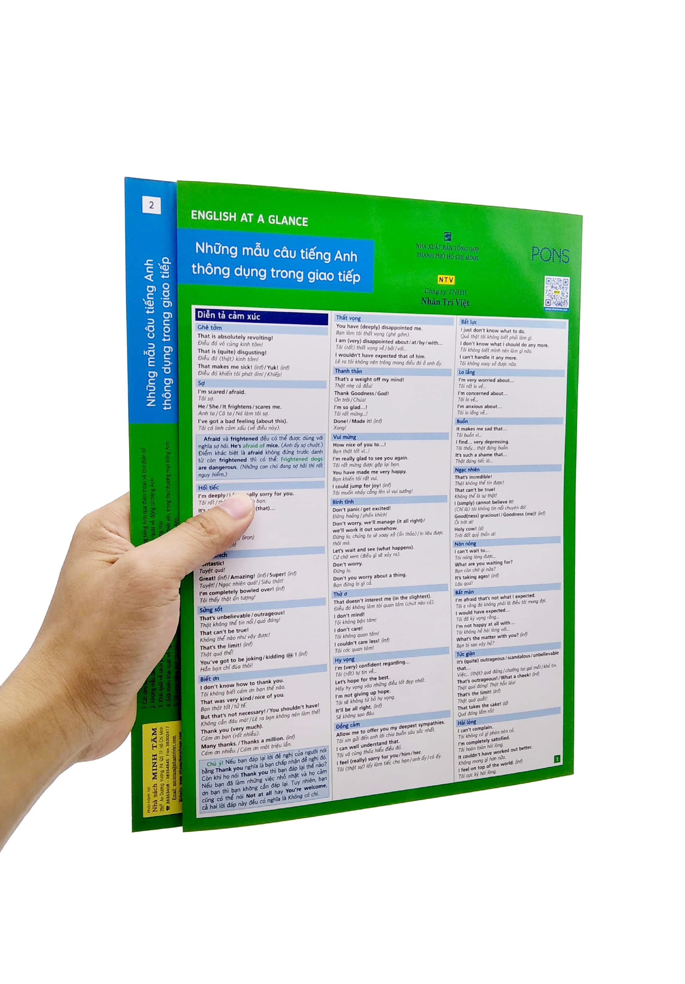 English At A Glance – Những Mẫu Câu Tiếng Anh Thông Dụng Trong Giao Tiếp