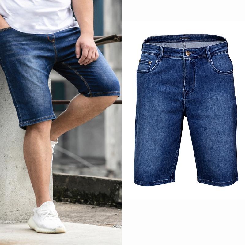 Quần Đùi Bò Short Jean Nam Wash Phom Xuông THOITRANG24H Bền Màu Không Bị Ra Màu Khi Giặt Tẩy