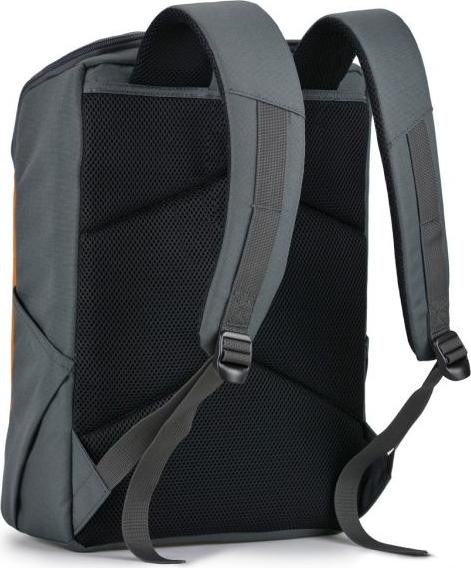 Balo laptop 15.6 inch Mikkor Kalino Backpack Graphite Orange