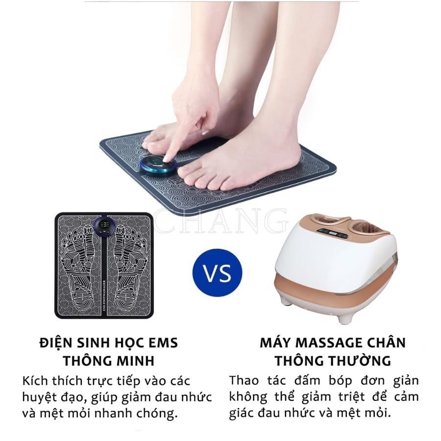 Thảm Massage Chân Có Màn Hình Hiển Thị Giảm Đau Mỏi Chân