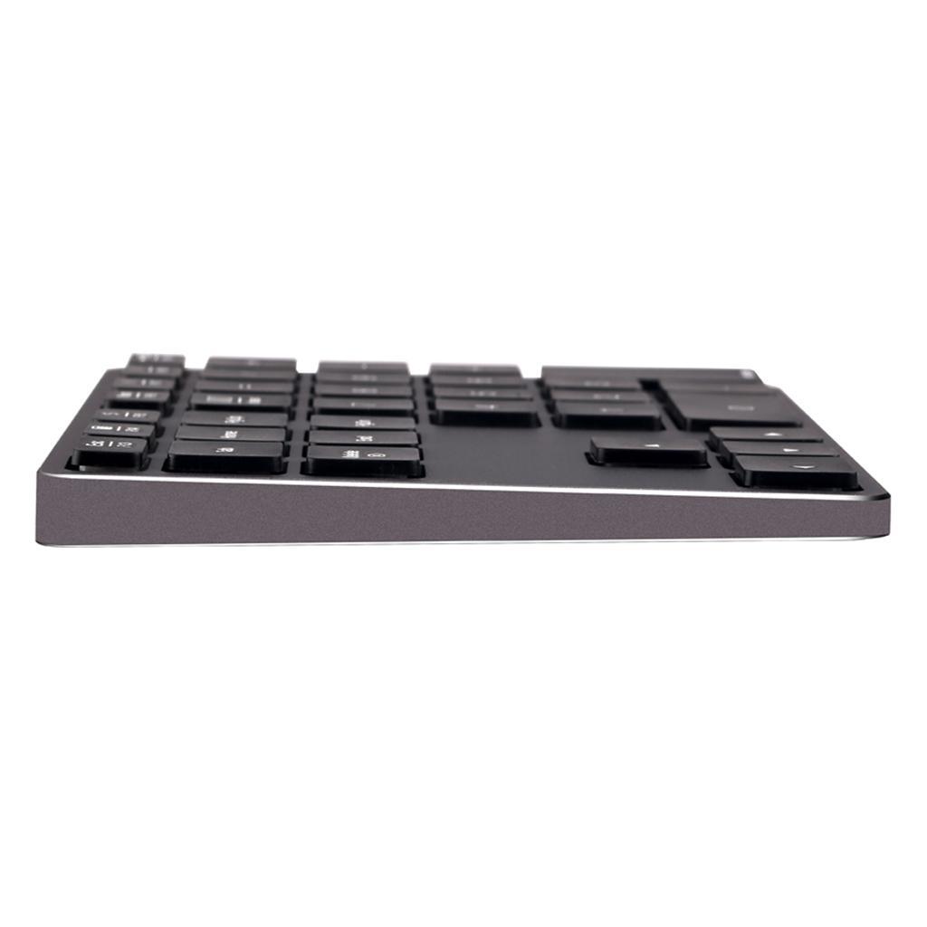 USB Bluetooth Wireless 34 Keys Number Pad Numeric Keypad Keyboard for Laptop