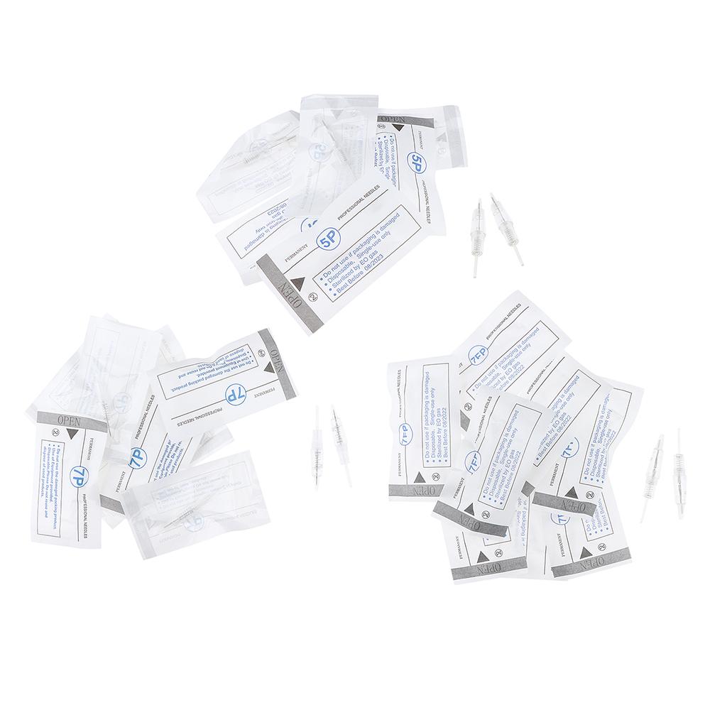10Pcs Healthy & Safety Pre-sterilized Disposable Microblading Pen Permanent Makeup Needles