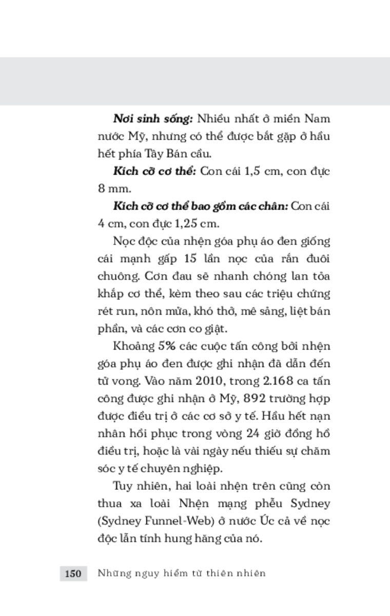 Những Nguy Hiểm Từ Thiên Nhiên _TRE
