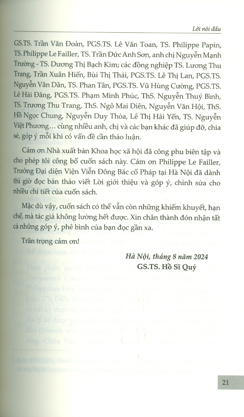 Quá Trình Xác Lập Và Thực Thi Chu Quyen Của Việt Nam Tại Hoàng Sa, Trường Sa Thời Thuộc Pháp