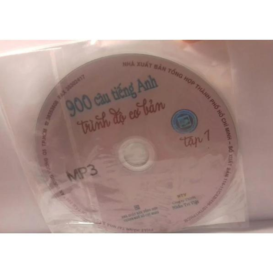 900 Câu Tiếng Anh Trình Độ Cơ Bản - Kèm CD Hoặc File MP3