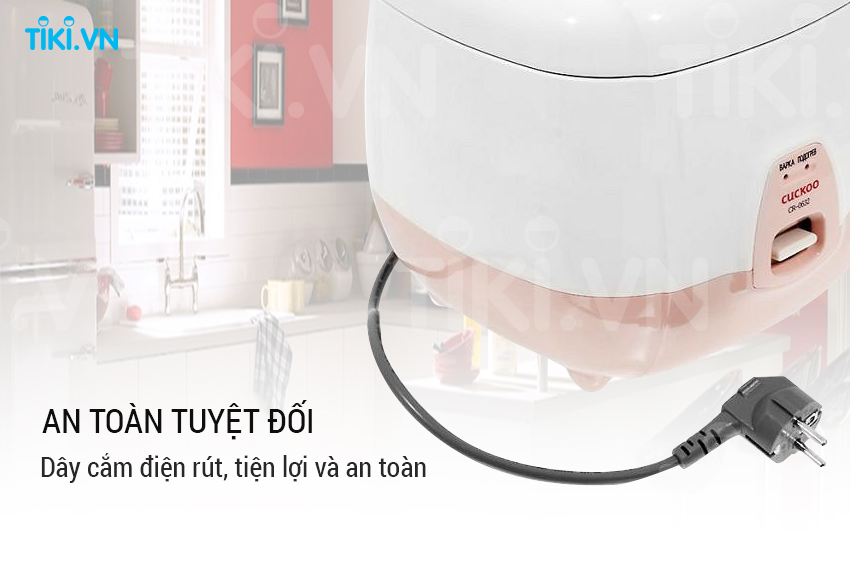 Nồi Cơm Điện Cuckoo CR-0632 (1L) - Hàng Chính Hãng