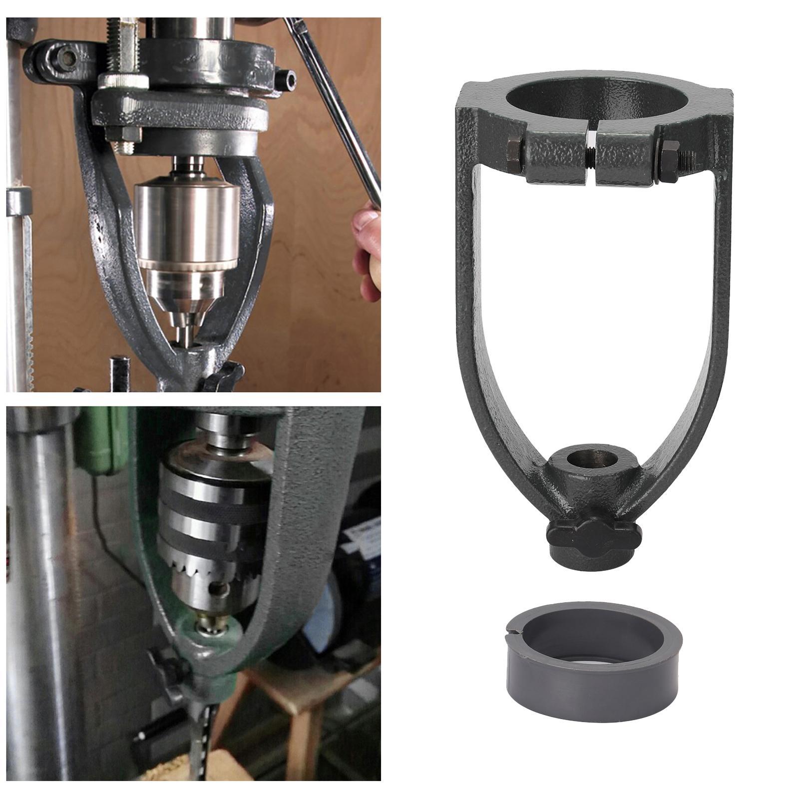 Woodworking Bench Drill with Sleeve Durable Easily Install Versatile Steel Material 7inch Long for Mortise Accessory