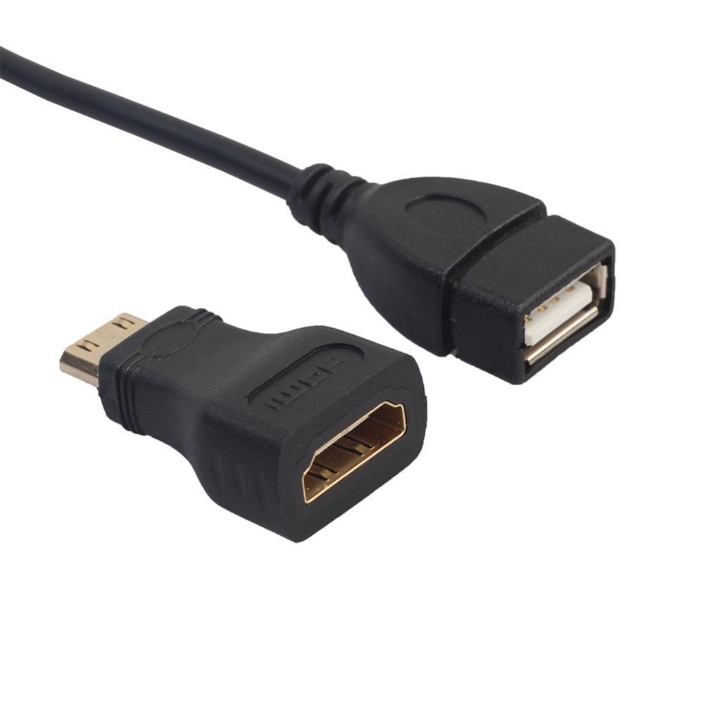 Raspberry Pi Zero Kit Mini HDMI To HDMI Adapter+Micro USB Cable+GPIO Header