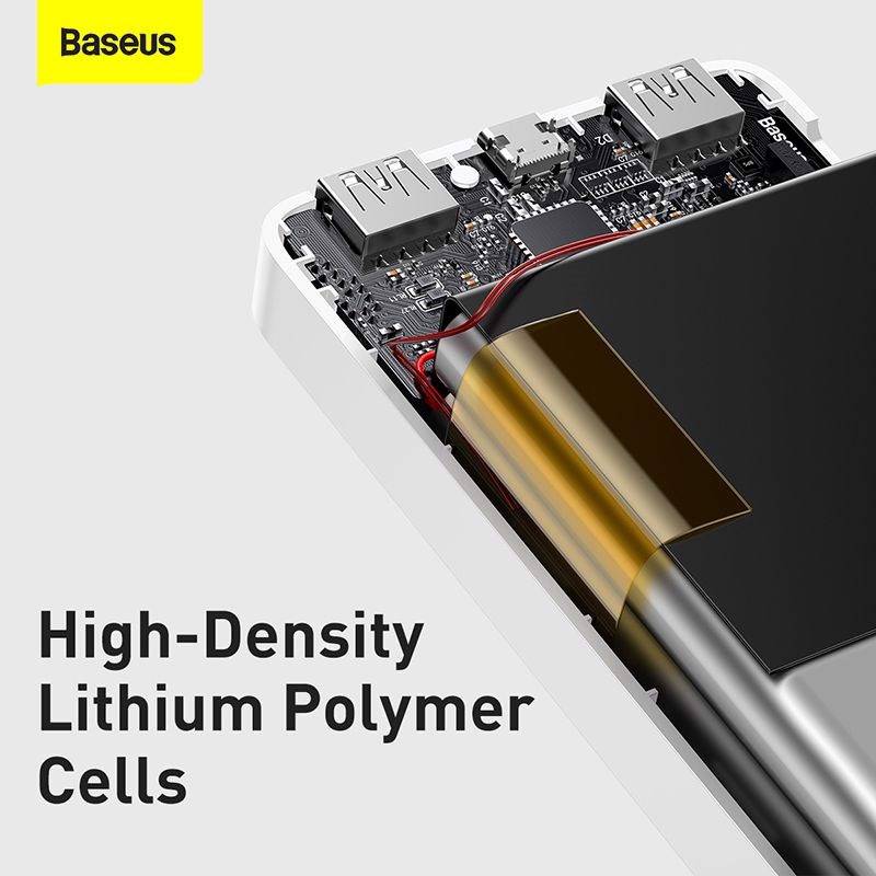 Pin sạc dự phòng sạc nhanh 15W dung lượng 20000 mAh trang bị 3 cổng ouput Type C và 2 USB A hiệu Baseus Bipow smart Digital Display cho Smartphone / Tablet / Laptop / Macbook - hàng nhập khẩu